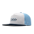 Sky Blue-White